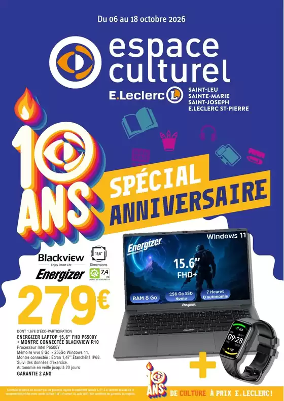 Catalogue E.Leclerc à Vesly (Eure) | 26C921LR | 2026-10-06T00:00:00.000Z - 2026-10-18T00:00:00.000Z