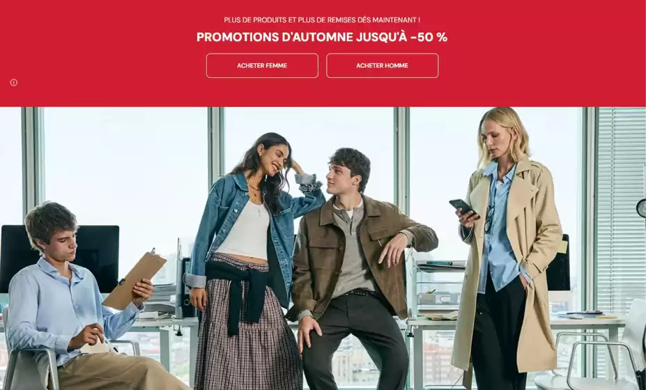 Catalogue Springfield | PROMOTIONS D'AUTOMNE JUSQU'À -50 % | 2026-10-05T00:00:00.000Z - 2026-10-31T00:00:00.000Z