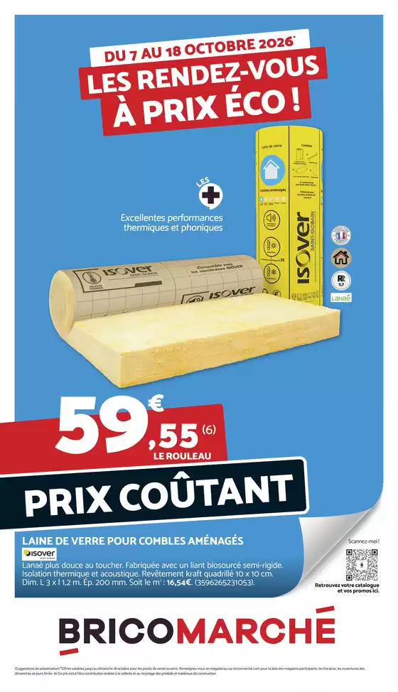 Catalogue Bricomarché | LES RENDEZ-VOUS À PRIX ÉCO ! | 2026-10-07T00:00:00.000Z - 2026-10-18T00:00:00.000Z