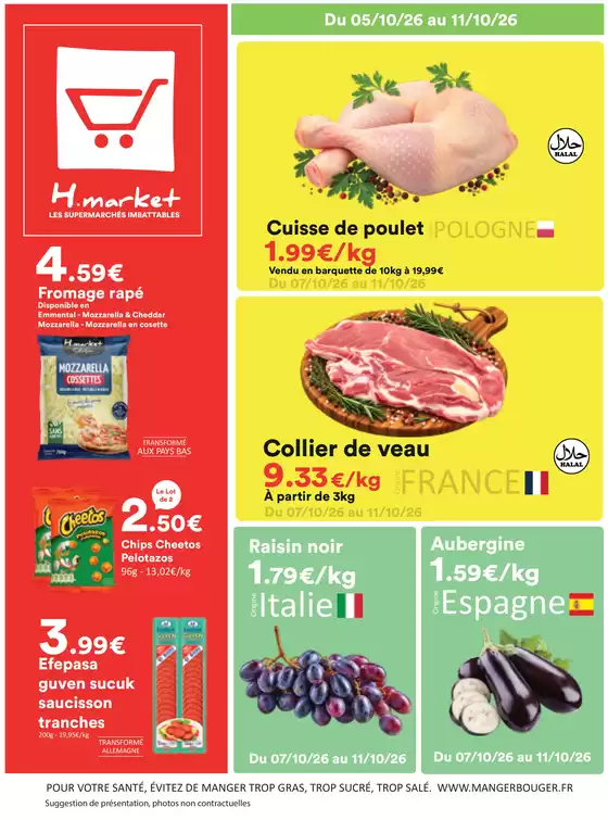 Catalogue Hmarket à Douzy | S41 4 corrige | 2026-10-05T00:00:00.000Z - 2026-10-11T00:00:00.000Z