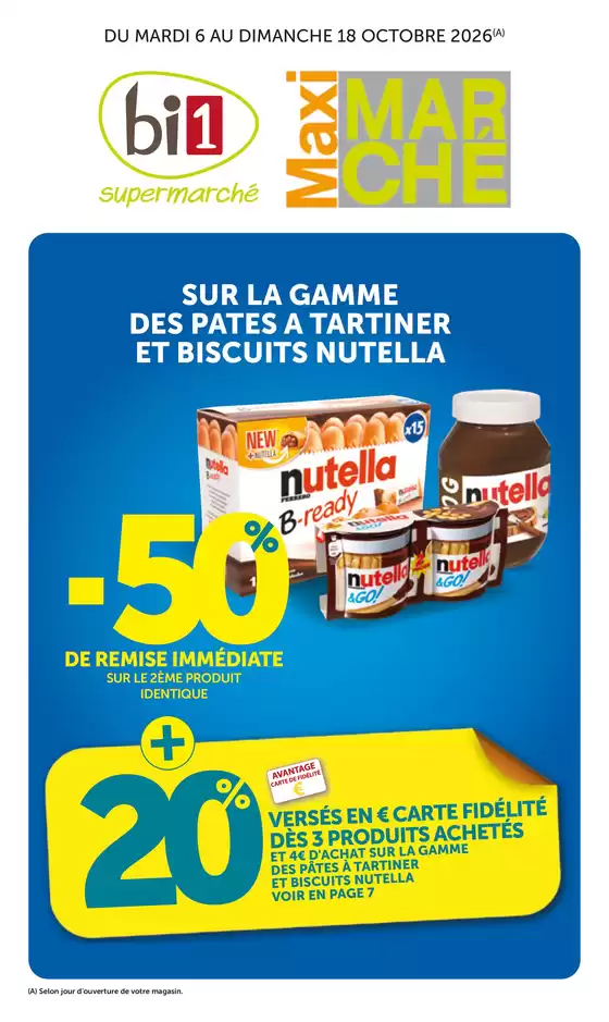Catalogue Maximarché à Grenoble | Super offre pour tous les clients | 2026-10-06T00:00:00.000Z - 2026-10-18T00:00:00.000Z