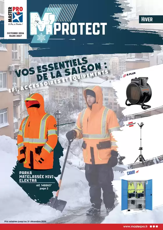 Catalogue Master Pro | MPROTECT HIVER 26-27 | 2026-10-01T00:00:00.000Z - 2027-03-31T00:00:00.000Z