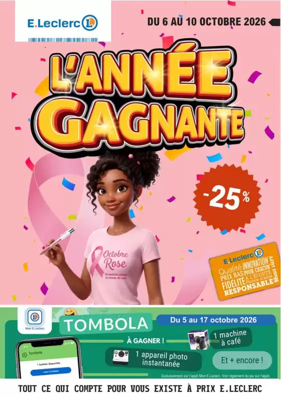 Catalogue E.Leclerc à Bessèges | Temps fort #41 | 2026-10-05T00:00:00.000Z - 2026-10-17T00:00:00.000Z