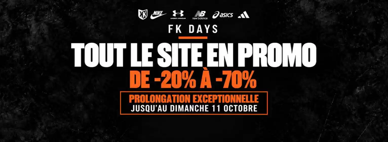 Catalogue Footkorner à Valenciennes | Promotions | 2026-10-07T00:00:00.000Z - 2026-10-11T00:00:00.000Z