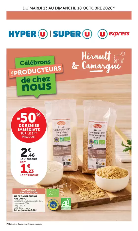 Catalogue Hyper U à Valras-Plage | Catalogue HYPER U | 2026-10-13T00:00:00.000Z - 2026-10-18T00:00:00.000Z