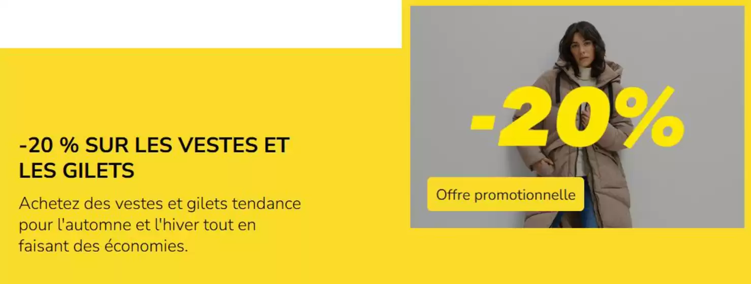 Catalogue Takko à Nîmes | -20 % SUR LES VESTES ET LES GILETS | 2026-10-09T00:00:00.000Z - 2026-10-31T00:00:00.000Z