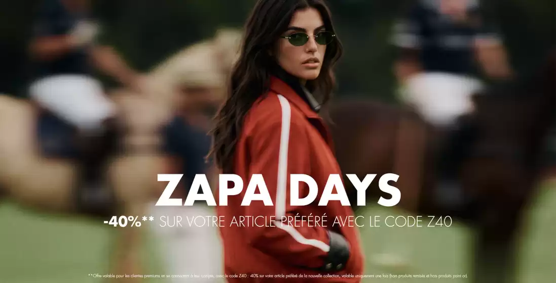 Catalogue Zapa à Brest | ZAPA DAYS | 2026-10-09T00:00:00.000Z - 2026-10-31T00:00:00.000Z