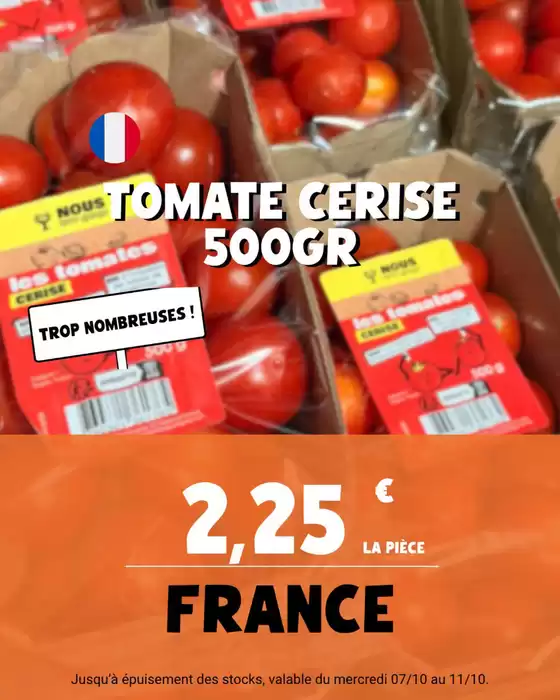 Catalogue Nous anti gaspi | Les recalés de la semaine à retrouver chez NOUS cette semaine. | 2026-10-09T00:00:00.000Z - 2026-10-11T00:00:00.000Z