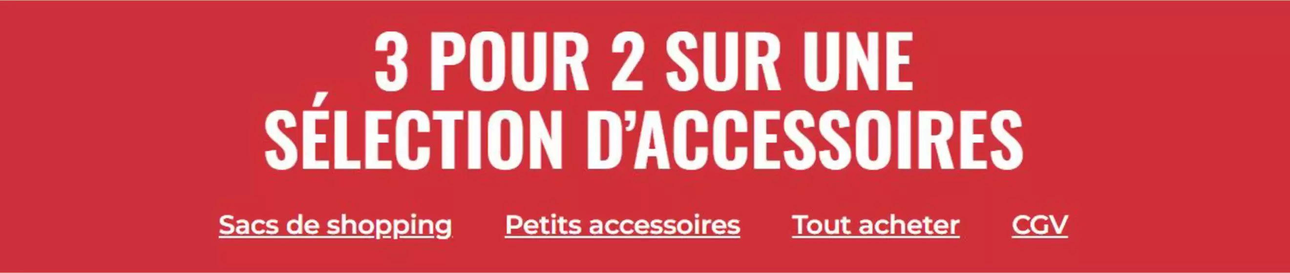 Catalogue Clarks | 3 pour 2 sur une sélection d’accessoires | 2026-10-12T00:00:00.000Z - 2026-10-31T00:00:00.000Z