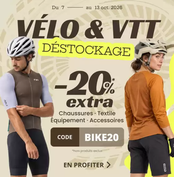 Catalogue Ekosport à Caissargues | Déstockage | 2026-10-12T00:00:00.000Z - 2026-10-13T00:00:00.000Z