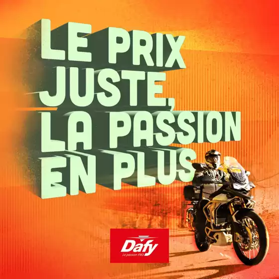 Catalogue Dafy Moto à Figeac | Promotions moto : tous les bons plans Dafy du moment | 2026-10-12T00:00:00.000Z - 2026-10-31T00:00:00.000Z