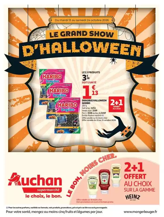 Catalogue Auchan Supermarché à Nîmes | Catalogue Auchan Supermarché | 2026-10-13T00:00:00.000Z - 2026-10-24T00:00:00.000Z
