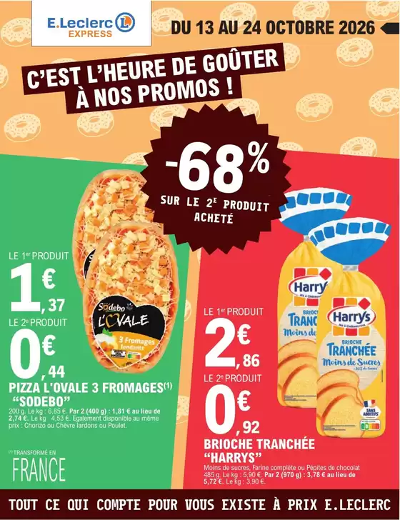 Catalogue E.Leclerc Express à | DEPENSER MOINS 23 - EXPRESS | 2026-10-13T00:00:00.000Z - 2026-10-24T00:00:00.000Z