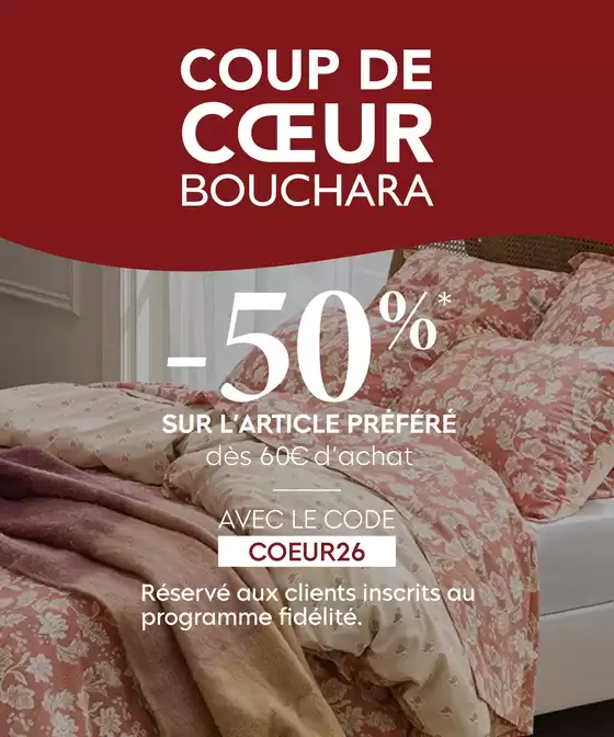 Catalogue Bouchara | JOURS BOUCHARA | 2026-10-12T00:00:00.000Z - 2026-10-31T00:00:00.000Z