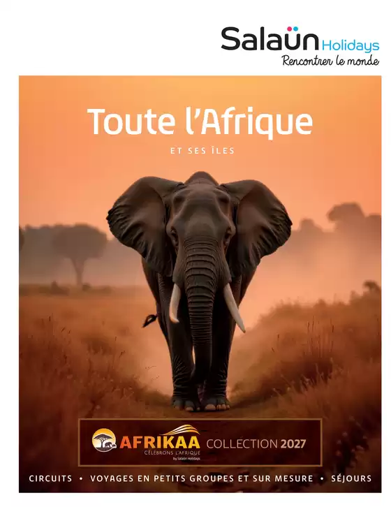 Catalogue Salaün Holidays | Afrikaa 2027 | 2027-01-01T00:00:00.000Z - 2027-12-31T00:00:00.000Z