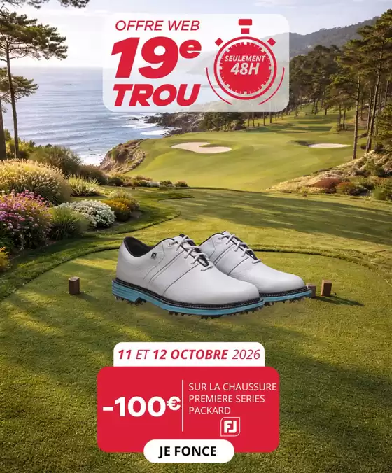 Catalogue Golf Plus | FOOTJOY - CHAUSSURES PREMIERE SERIES PACKARD M | 2026-10-12T00:00:00.000Z - 2026-10-12T00:00:00.000Z