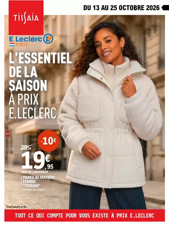 Catalogue E.Leclerc | 26M433C02LU | 2026-10-13T00:00:00.000Z - 2026-10-25T00:00:00.000Z