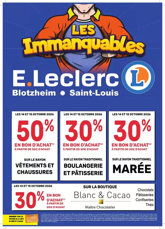 Catalogue E.Leclerc | Les Immanquables #2 | 2026-10-14T00:00:00.000Z - 2026-10-15T00:00:00.000Z
