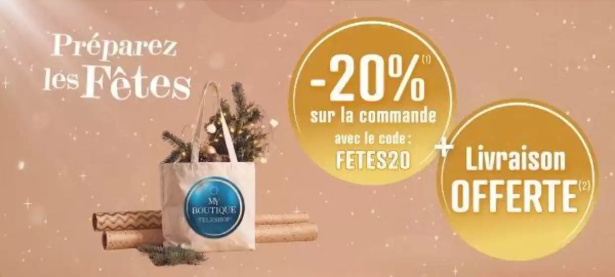 Catalogue M6 Boutique | -20% + Livraison OFFERTE | 2026-10-12T00:00:00.000Z - 2026-10-28T00:00:00.000Z