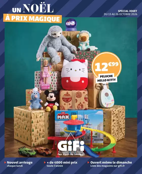 Catalogue Gifi à Campbon | Un Noël à prix magique | 2026-10-13T00:00:00.000Z - 2026-10-26T00:00:00.000Z