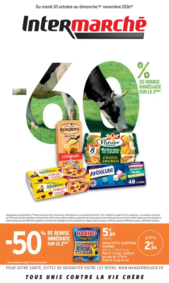 Catalogue Intermarché Express à Ribérac | GEN OCTOBRE 2 | 2026-10-20T00:00:00.000Z - 2026-11-01T00:00:00.000Z