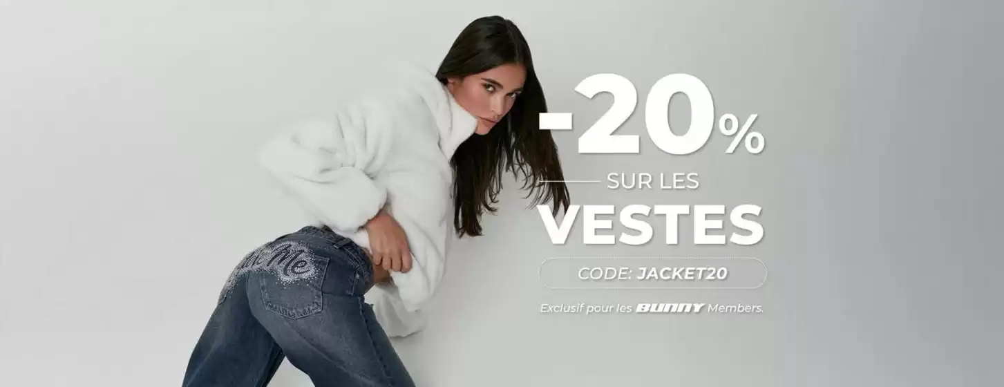 Catalogue Tally Weijl à Liévin | -20% SUR LES VESTES | 2026-10-13T00:00:00.000Z - 2026-10-31T00:00:00.000Z