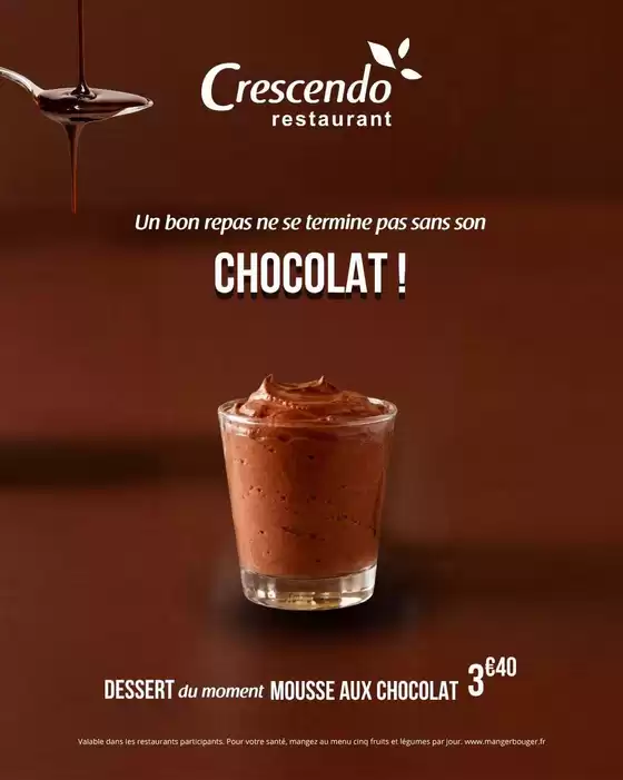 Catalogue Crescendo à Amiens | Dessert du moment | 2026-10-14T00:00:00.000Z - 2026-10-20T00:00:00.000Z