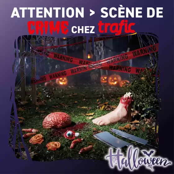 Catalogue Trafic à Brindas | Du faux sang, quelques membres suspects et une arme abandonnée… | 2026-10-14T00:00:00.000Z - 2026-10-18T00:00:00.000Z