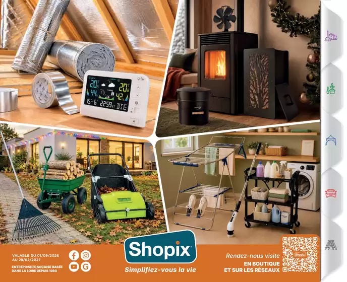 Catalogue Shopix à Ennery (Val d'Oise) | Catalogue Automne-Hiver 2026 | 2026-10-14T00:00:00.000Z - 2027-02-28T00:00:00.000Z