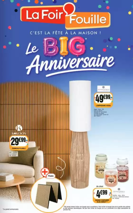 Catalogue La Foir'Fouille à Bordeaux | Le Big Anniversaire | 2026-10-15T00:00:00.000Z - 2026-10-31T00:00:00.000Z