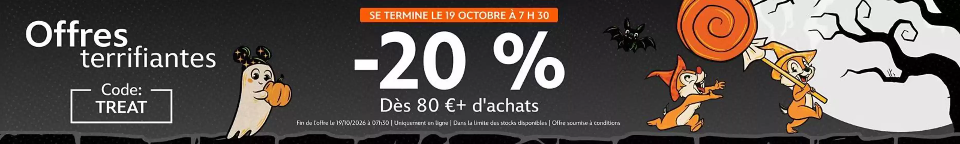 Catalogue Disney à Coucy-lès-Eppes | Offres terrifiantes | 2026-10-15T00:00:00.000Z - 2026-10-19T00:00:00.000Z