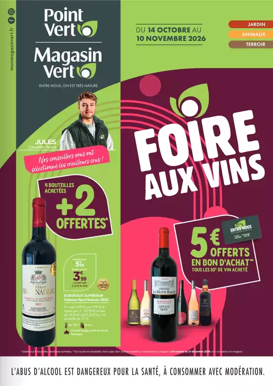 Catalogue Point Vert | Foire Aux Vins | 2026-10-14T00:00:00.000Z - 2026-11-10T00:00:00.000Z
