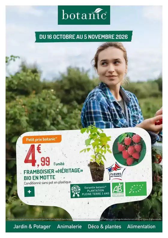 Catalogue Botanic à Cavaillon | Nos offres du moment | 2026-10-16T00:00:00.000Z - 2026-11-05T00:00:00.000Z