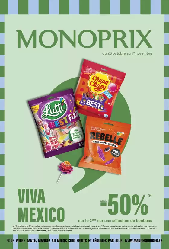 Catalogue Monop' à Château-Thierry | Catalogue Promotionnel | 2026-10-19T00:00:00.000Z - 2026-11-01T00:00:00.000Z