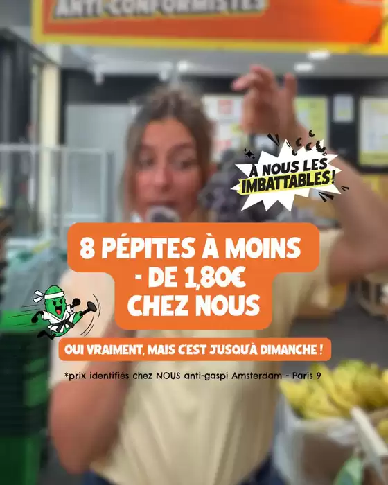 Catalogue Nous anti gaspi à Noailles (Oise) | Tout ça pour moins de 1,80 € pièce. Oui, vraiment | 2026-10-19T00:00:00.000Z - 2026-10-26T00:00:00.000Z