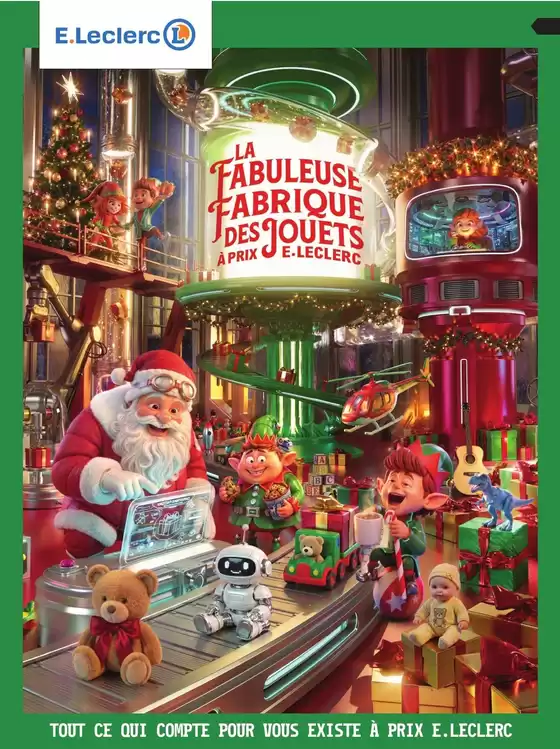 Catalogue E.Leclerc à Sarras | JOUETS NOEL GSA | 2026-10-20T00:00:00.000Z - 2026-12-05T00:00:00.000Z