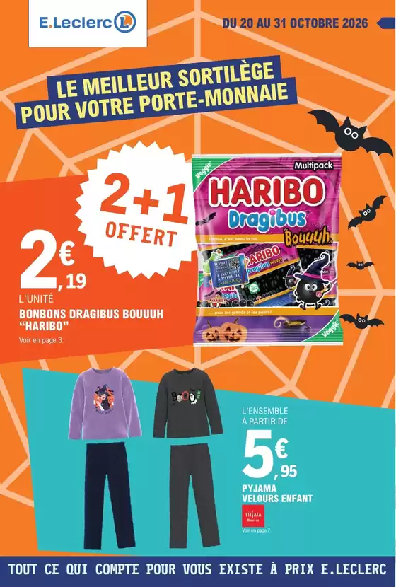Catalogue E.Leclerc à | DEPENSER MOINS 24 - MIXTE | 2026-10-20T00:00:00.000Z - 2026-10-31T00:00:00.000Z