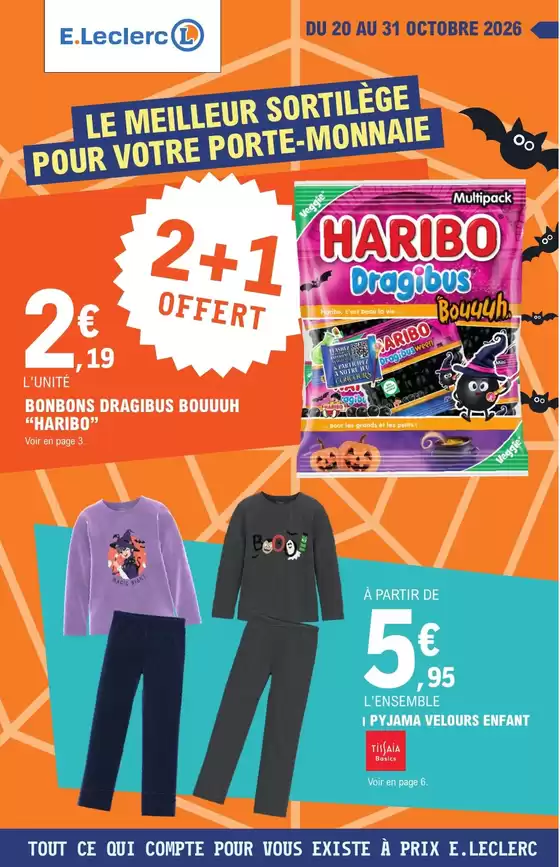 Catalogue E.Leclerc à Annemasse | DEPENSER MOINS 24 - MIXTE | 2026-10-20T00:00:00.000Z - 2026-10-31T00:00:00.000Z
