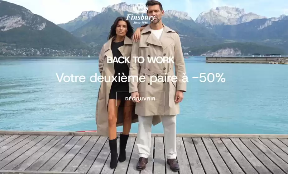 Catalogue Finsbury à Rouen | Back to work | 2026-10-19T00:00:00.000Z - 2026-11-01T00:00:00.000Z