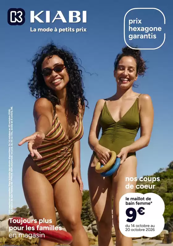 Catalogue Kiabi | Toujours plus pour les familles en magasin | 2026-10-19T00:00:00.000Z - 2026-10-20T00:00:00.000Z