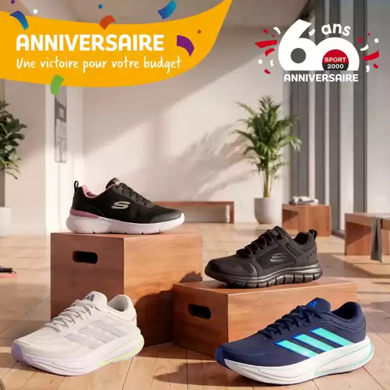 Catalogue Sport 2000 à | Anniversaire | 2026-10-19T00:00:00.000Z - 2026-10-25T00:00:00.000Z