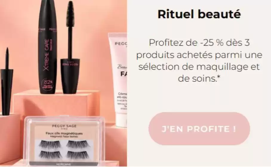 Catalogue Peggy Sage à Neuilly-sur-Seine | Rituel beauté | 2026-10-19T00:00:00.000Z - 2026-10-31T00:00:00.000Z