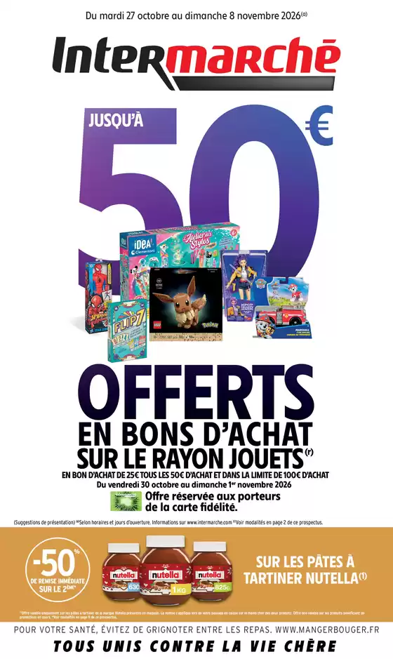 Catalogue Intermarché Express à Verrières-le-Buisson | GEN NOVEMBRE 1 REGIONALISE | 2026-10-27T00:00:00.000Z - 2026-11-08T00:00:00.000Z