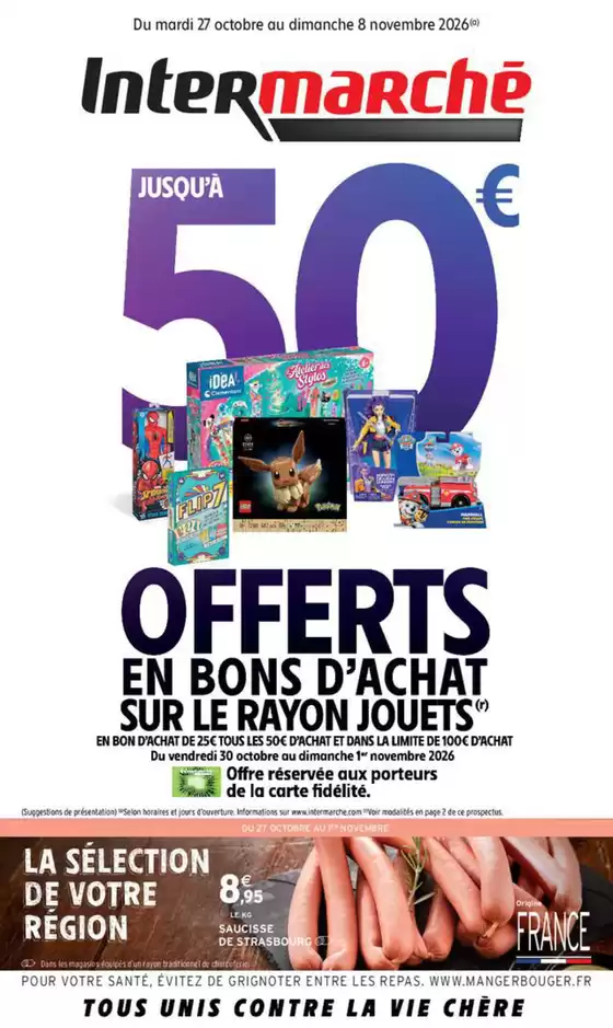 Catalogue Intermarché Contact | GEN NOVEMBRE 1 REGIONALISE | 2026-10-27T00:00:00.000Z - 2026-11-08T00:00:00.000Z