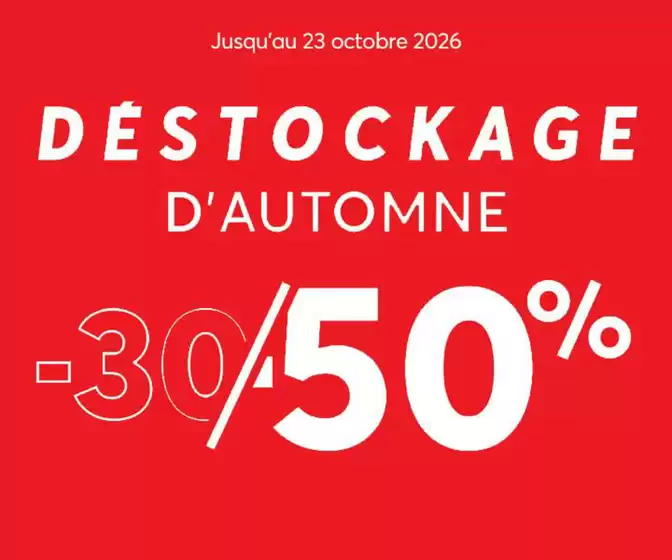 Catalogue DistriCenter à Chartres | Déstockage | 2026-10-20T00:00:00.000Z - 2026-10-23T00:00:00.000Z