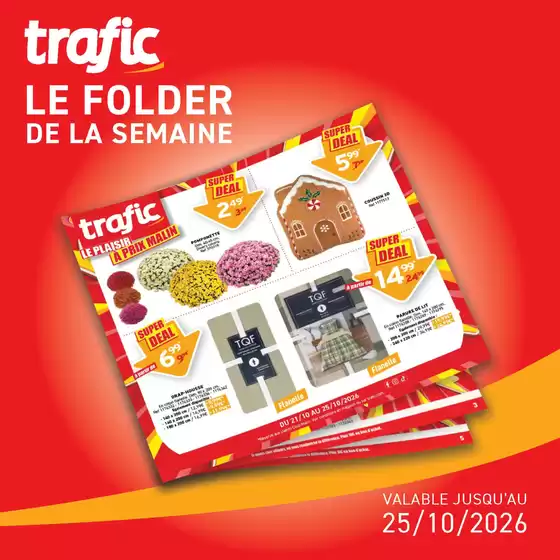 Catalogue Trafic | Il est là, tout frais, tout malin | 2026-10-21T00:00:00.000Z - 2026-10-25T00:00:00.000Z