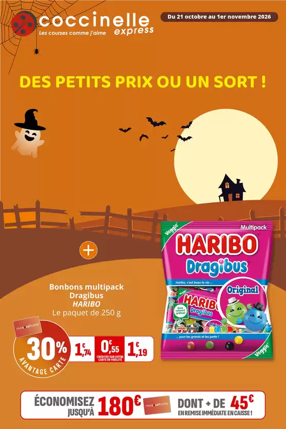 Catalogue Coccinelle Express | DES PETITS PRIX OU UN SORT! | 2026-10-21T00:00:00.000Z - 2026-11-01T00:00:00.000Z