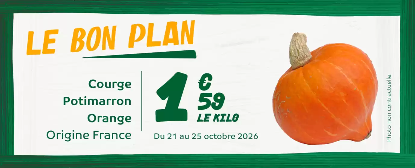 Catalogue Bio c'Bon à Capinghem | Le bon plan | 2026-10-21T00:00:00.000Z - 2026-10-25T00:00:00.000Z