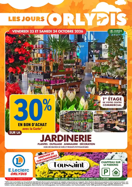 Catalogue E.Leclerc à Rezé | 2 JOURS FOUS | 2026-10-23T00:00:00.000Z - 2026-10-24T00:00:00.000Z