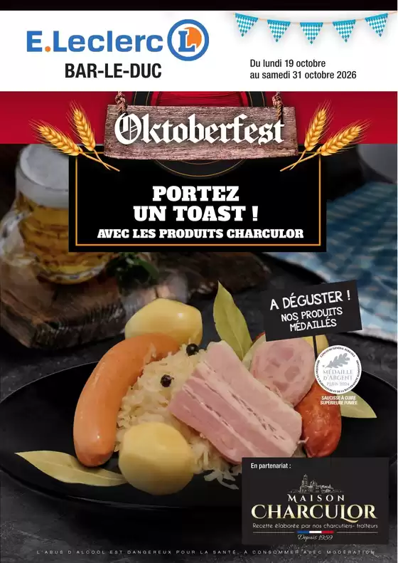 Catalogue E.Leclerc à Rezé | TRACT OKTOBERFEST | 2026-10-19T00:00:00.000Z - 2026-10-31T00:00:00.000Z